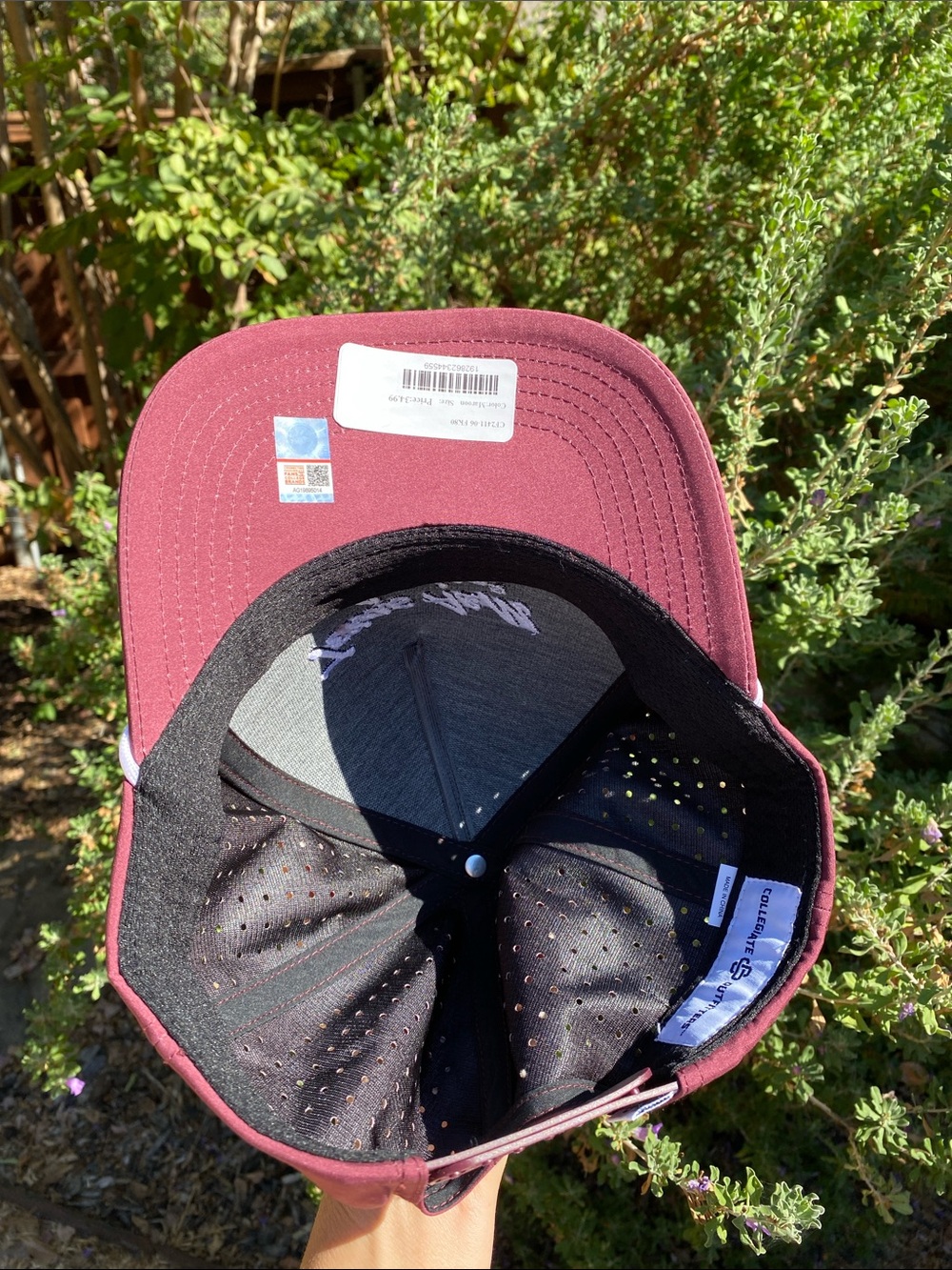 NEW✨Texas A&M Aggies Maroon Rope Front Hat - Picture 6 of 9